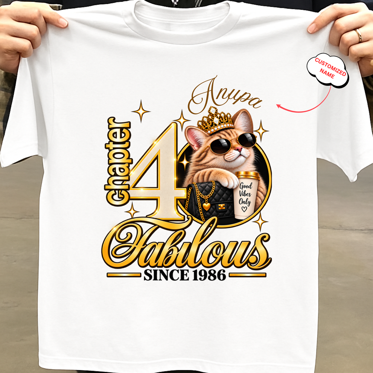 CUSTOMIZED-FABULOUS CHAPTER 40-WOMEN CLASSIC T-SHIRT