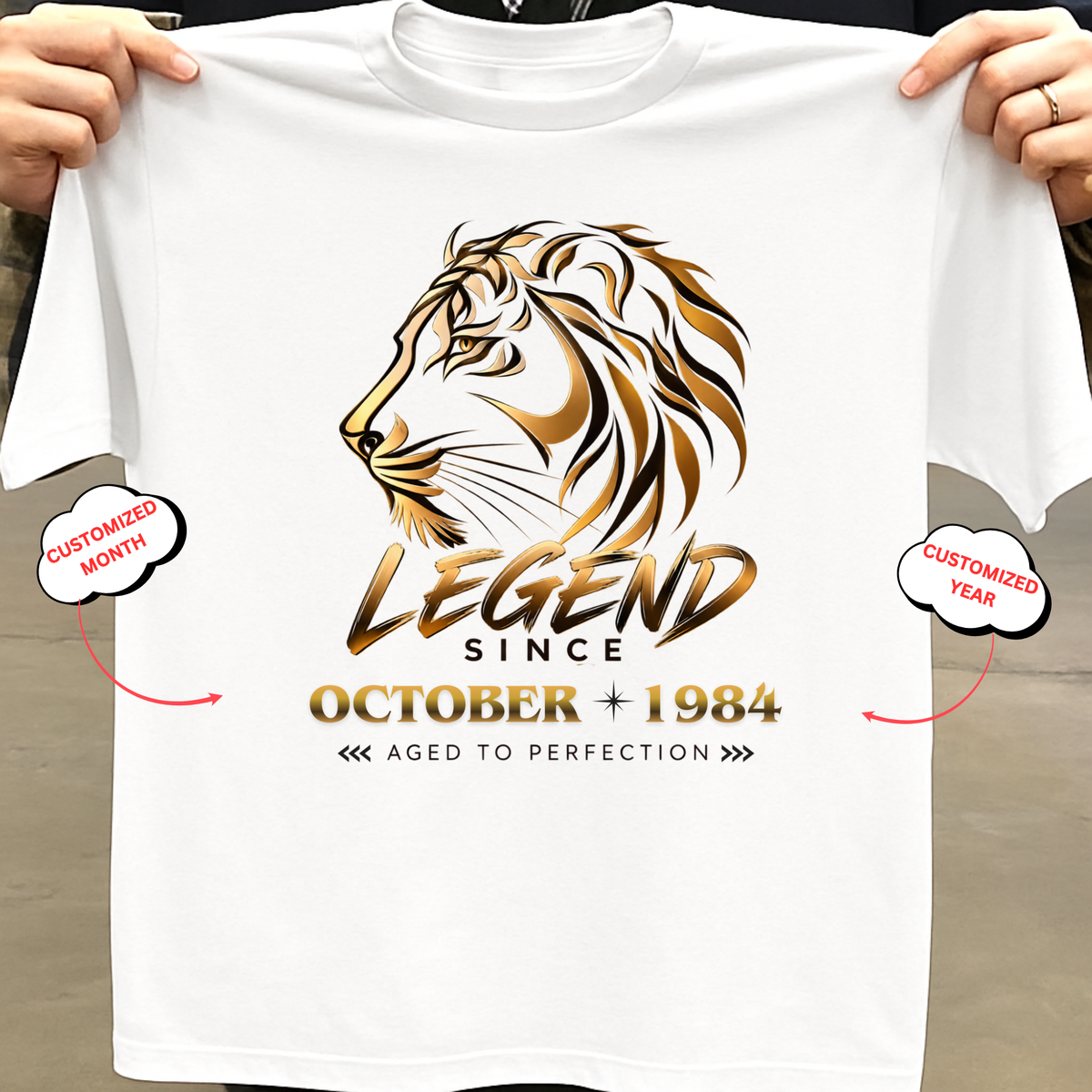 CUSTOMIZED-LEGEND SINCE DAY ONE CLASSIC T-SHIRT